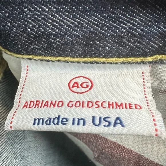 Adriano Goldschmied Legend Flare Wide Leg Jeans Dark Wash Size 27 Y2k Low Rise - Picture 6 of 12